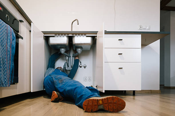 Professional Drain Cleaning technician working in Lambertville, MI